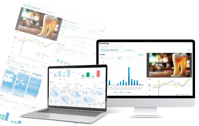 注視データでTVとCTVを統合分析|REVISIO ONE