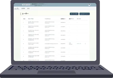 デバイスから得られる日常データを 医療・ヘルスケアサービス開発に活かす「Health Portal」